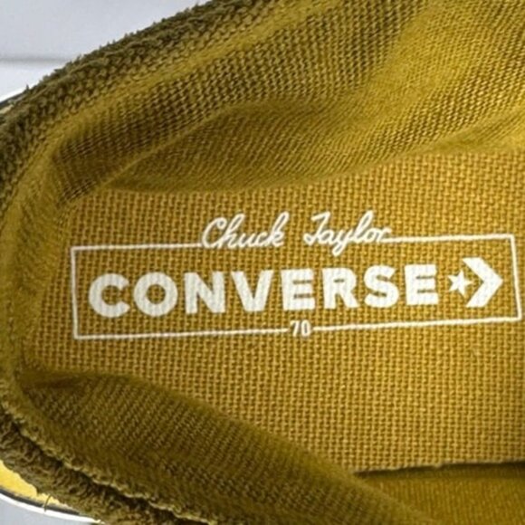 Converse Chuck Taylor Star 70 Suede Sandy Taupe Brown High Top Sneakers Size 5 - Picture 10 of 12